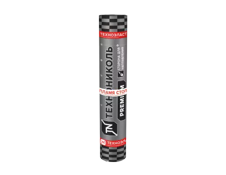 Техноэласт Пламя Стоп ЭКП сланец серый, 10х1 м