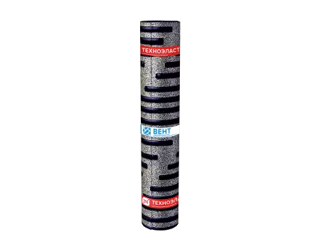 Техноэласт ВЕНТ ЭКВ cланец серый, 8х1 м